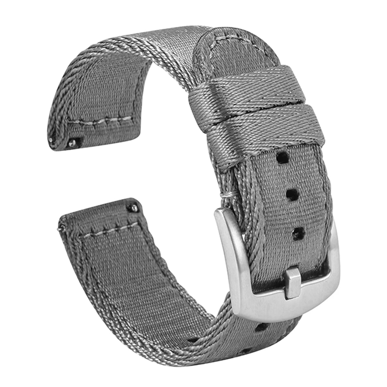 Premium Smooth Nylon Watch Strap 20mm 22mm Woven Nylon Seatbelt Watchband Quick Release Replacement Wristband for Seiko Watch