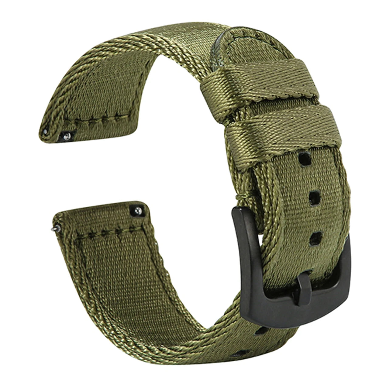 Premium Smooth Nylon Watch Strap 20mm 22mm Woven Nylon Seatbelt Watchband Quick Release Replacement Wristband for Seiko Watch