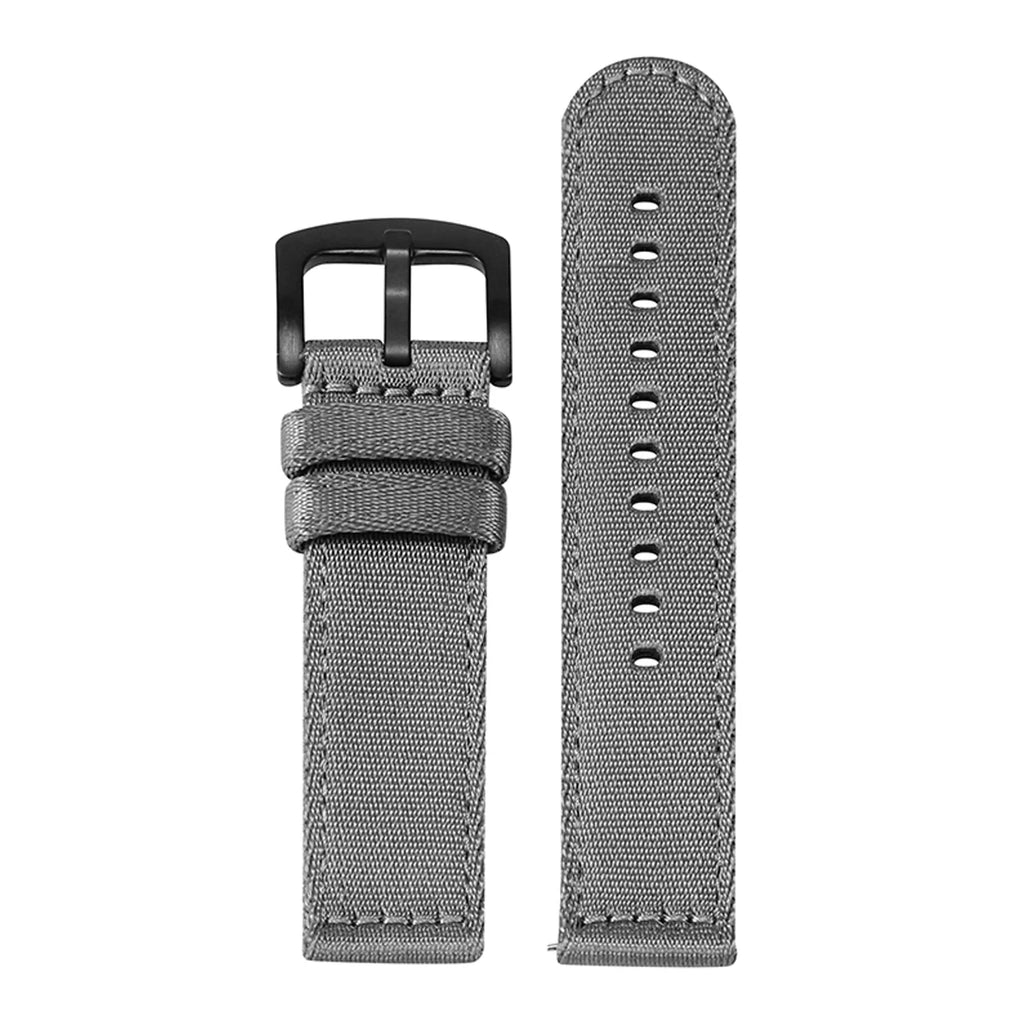 Premium Smooth Nylon Watch Strap 20mm 22mm Woven Nylon Seatbelt Watchband Quick Release Replacement Wristband for Seiko Watch