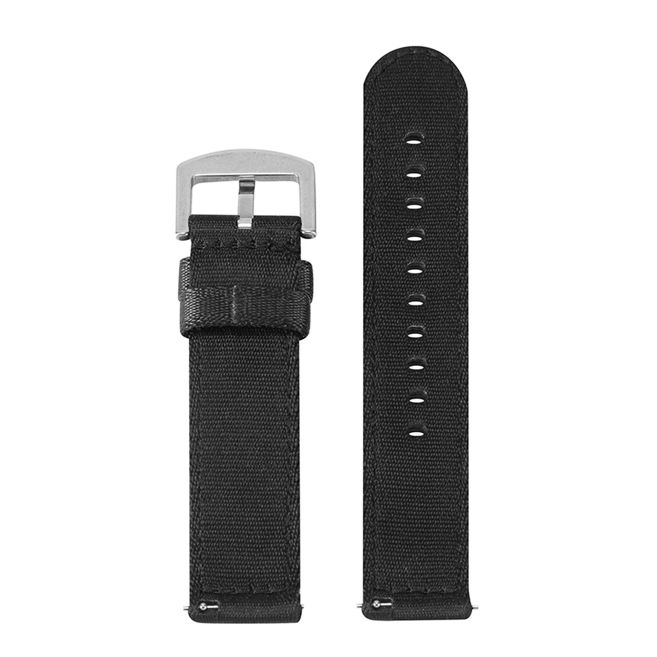 Premium Smooth Nylon Watch Strap 20mm 22mm Woven Nylon Seatbelt Watchband Quick Release Replacement Wristband for Seiko Watch