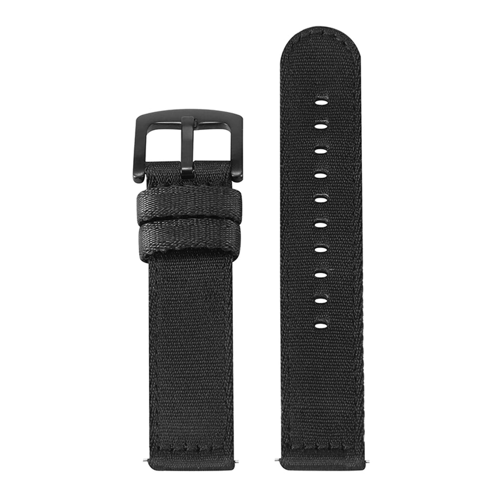 Premium Smooth Nylon Watch Strap 20mm 22mm Woven Nylon Seatbelt Watchband Quick Release Replacement Wristband for Seiko Watch