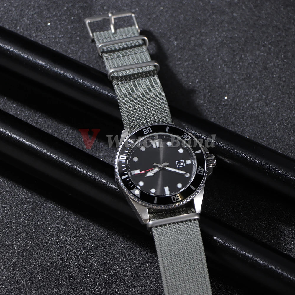 Brown Green Black Band Military Casual Watchband for Seiko Army Sport Bracelet 18mm 20mm 22mm Nylon Watch Strap Replacement Belt