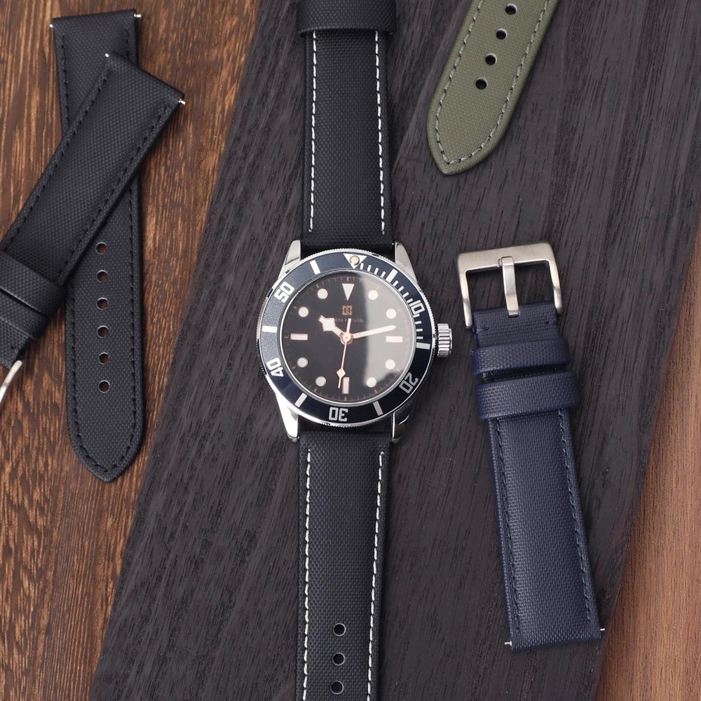 18/19/20/22mm Sailcloth Straps for Omega for Blancpain for Seiko Men Women Nylon Quick Release Waterproof Watch Bands