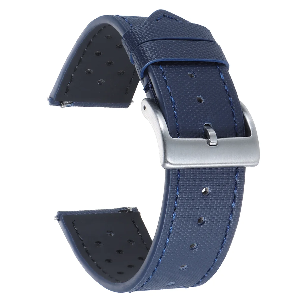 18/20/22mm Nylon Quick Release Waterproof Oxford Watchbands Sailcloth Straps for Omega for Blancpain for Seiko Watches Men Women