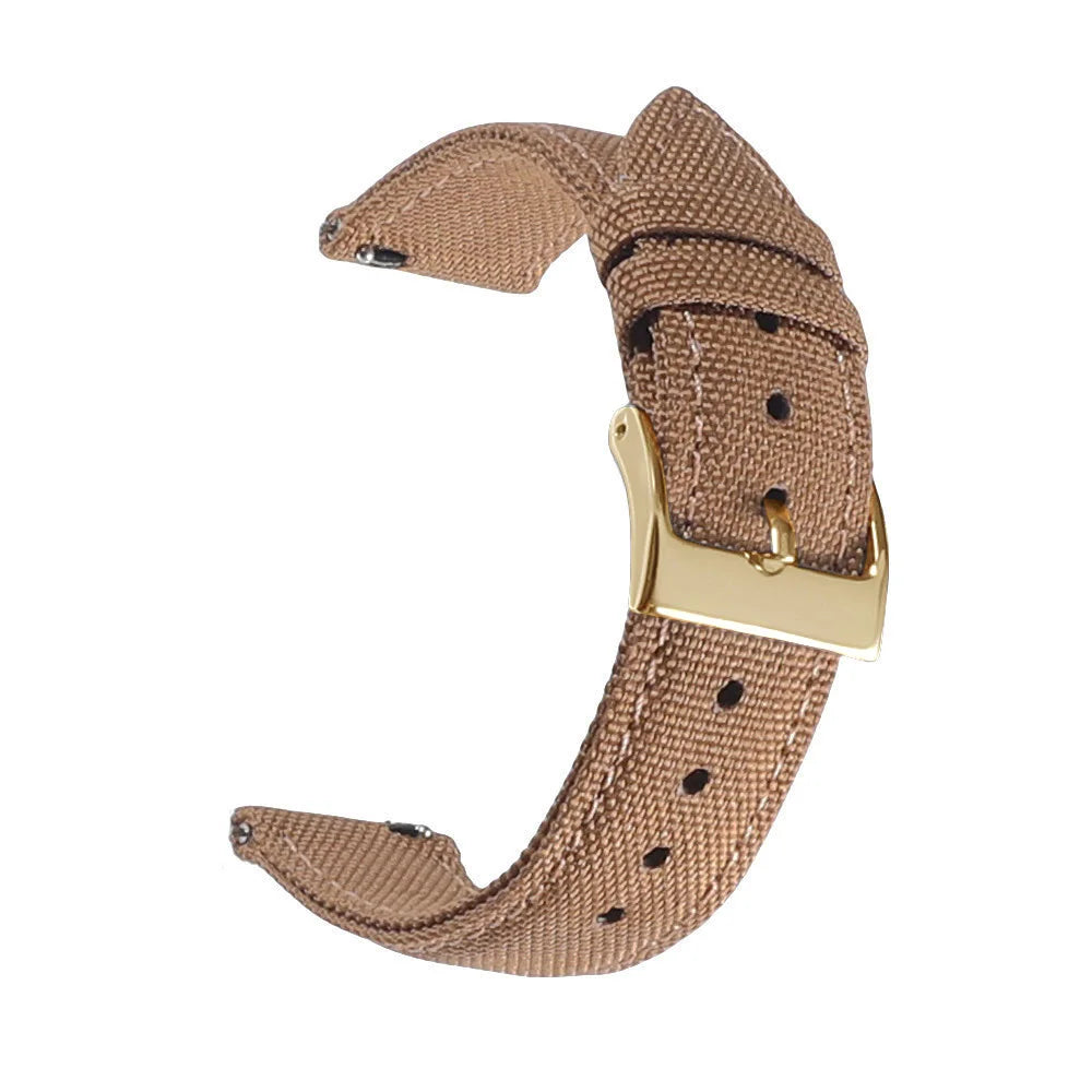 Waterproof Sailcloth Watch Band Quick Release Watch Strap 18mm 19mm 20mm 21mm 22mm 24mm Nylon Watchband for Blancpain for Omega