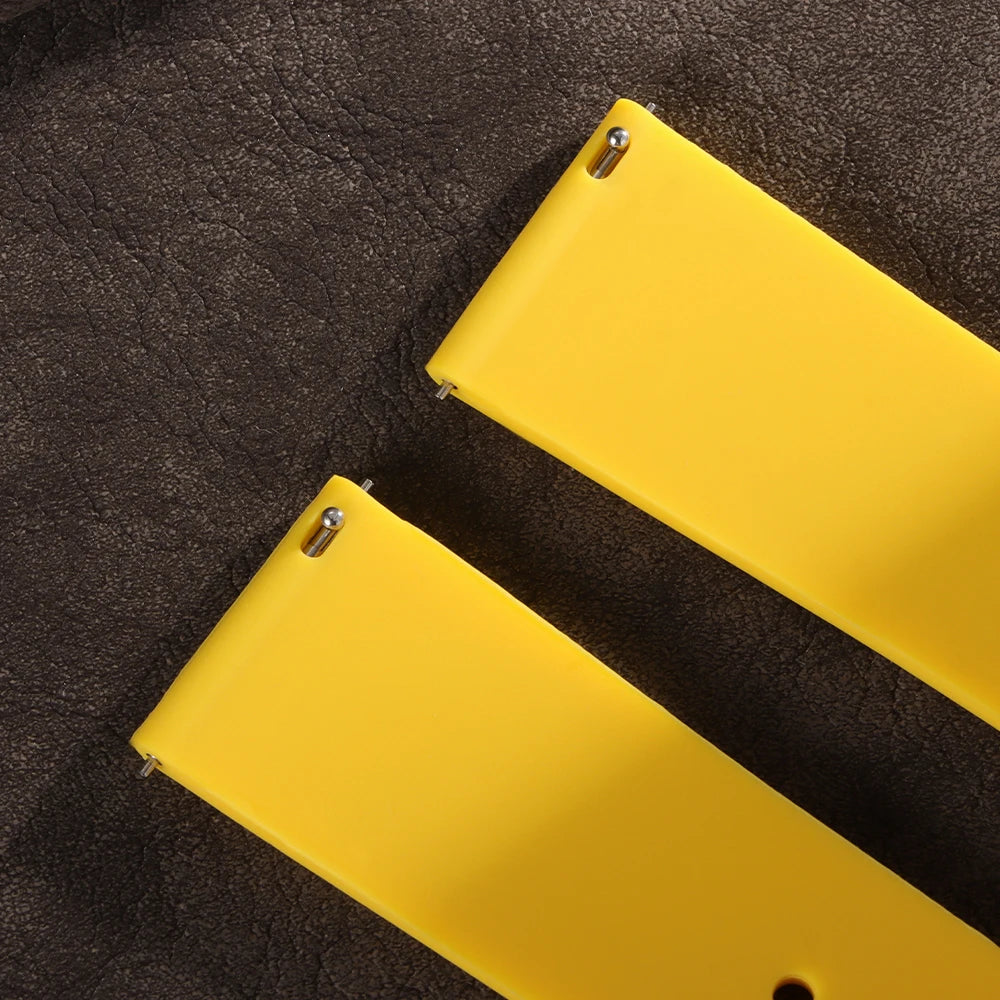 16mm 18mm 20mm 22mm Quick Release Silicone Strap for Samsung Galaxy Watch 3 4 5  for Huawei GT2/GT3 Smart Watch Bracelet