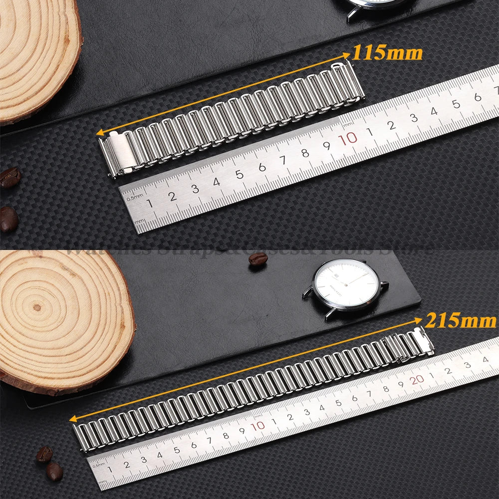 18mm 20mm 22mm Quick Release High Quality Stainless Steel Watch Strap for Huawei WatchGT4/GT5 Universal Men Bracelet Accessories