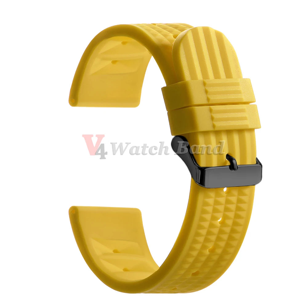 Rubber Strap 20mm 22mm for Omega for Rolex Bracelet Universal Men Diver Silicone Waterproof Sport for Seiko 5 SKX007 Watchband