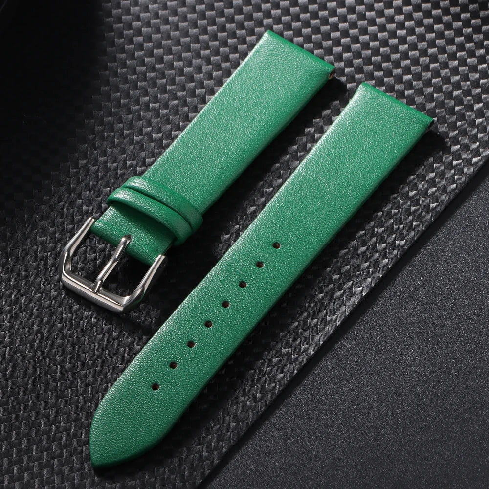 18mm 20mm 22mm Vintage Oil Wax Cowhide Watchband for Smart Watch Band Wristband for Omega Strap for Seiko Bracelet Replacement