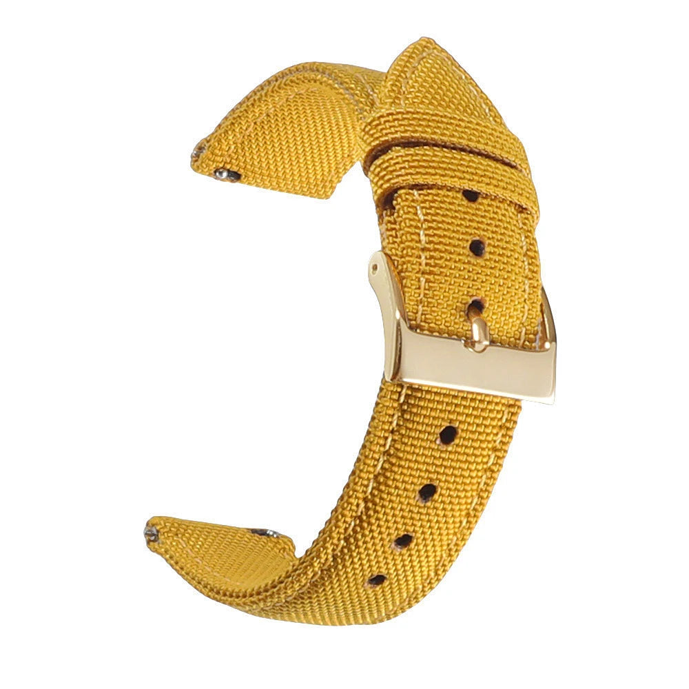 Waterproof Sailcloth Watch Band Quick Release Watch Strap 18mm 19mm 20mm 21mm 22mm 24mm Nylon Watchband for Blancpain for Omega