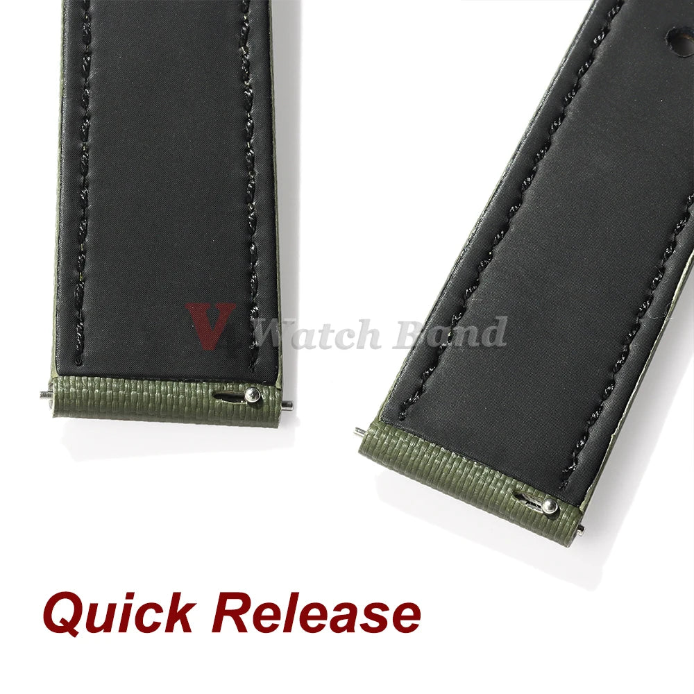 20mm 22mm Sailcloth Straps for Omega Blancpain for Seiko Divers Watches Men Women Quick Release Waterproof Watch Band