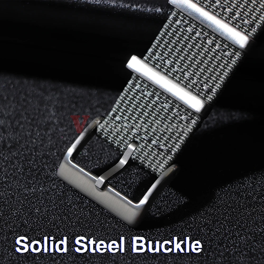 18mm 20mm 22mm Nylon Watch Strap Military Casual Watchband for Seiko Army Sport Bracelet Brown Green Black Band Replacement Belt