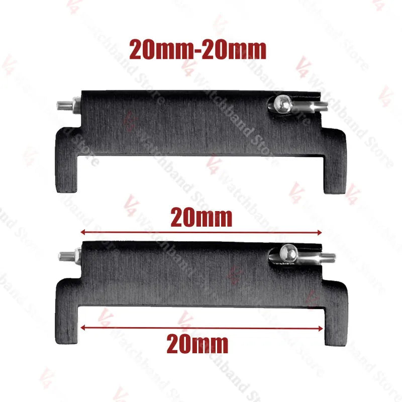 1 Pair Quick Release Pins Connectors WatchBand Accessories Watch Strap Adapter 18mm To 20mm 22mm,20mm To 18/20/22mm,22mm To 22mm