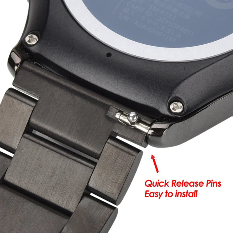 Stainless Strap for Samsung Galaxy Watch 3/4/5/6 Wristband Metal Bracelet for Huawei Watch GT2 Pro GT 2 46mm Smart Band Bracelet