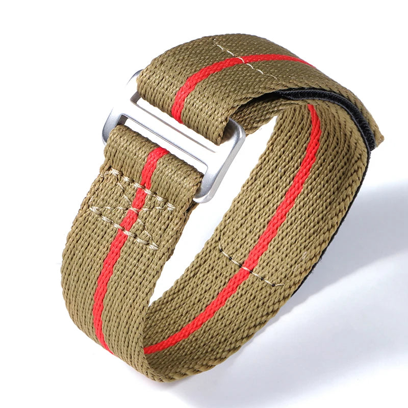20mm 22mm Nylon Watch Strap for Tudor for Military Men's Sport Wrist Band for Seiko for Rolex Bracelet Replacement Canvas Bands