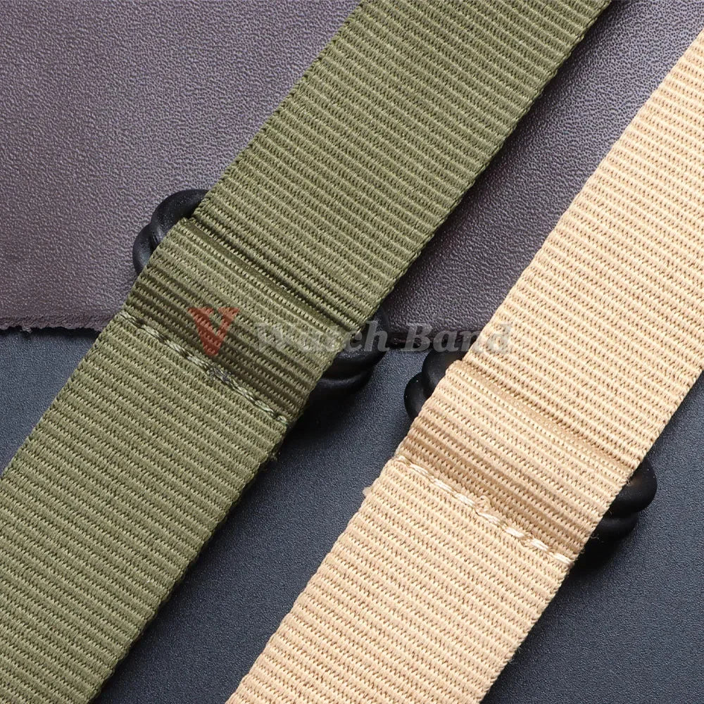 18mm 20mm 22mm Strap for Seiko High Quality Nylon Watch Band for Omega Army Sport Bracelet Replacement Military Casual Watchband