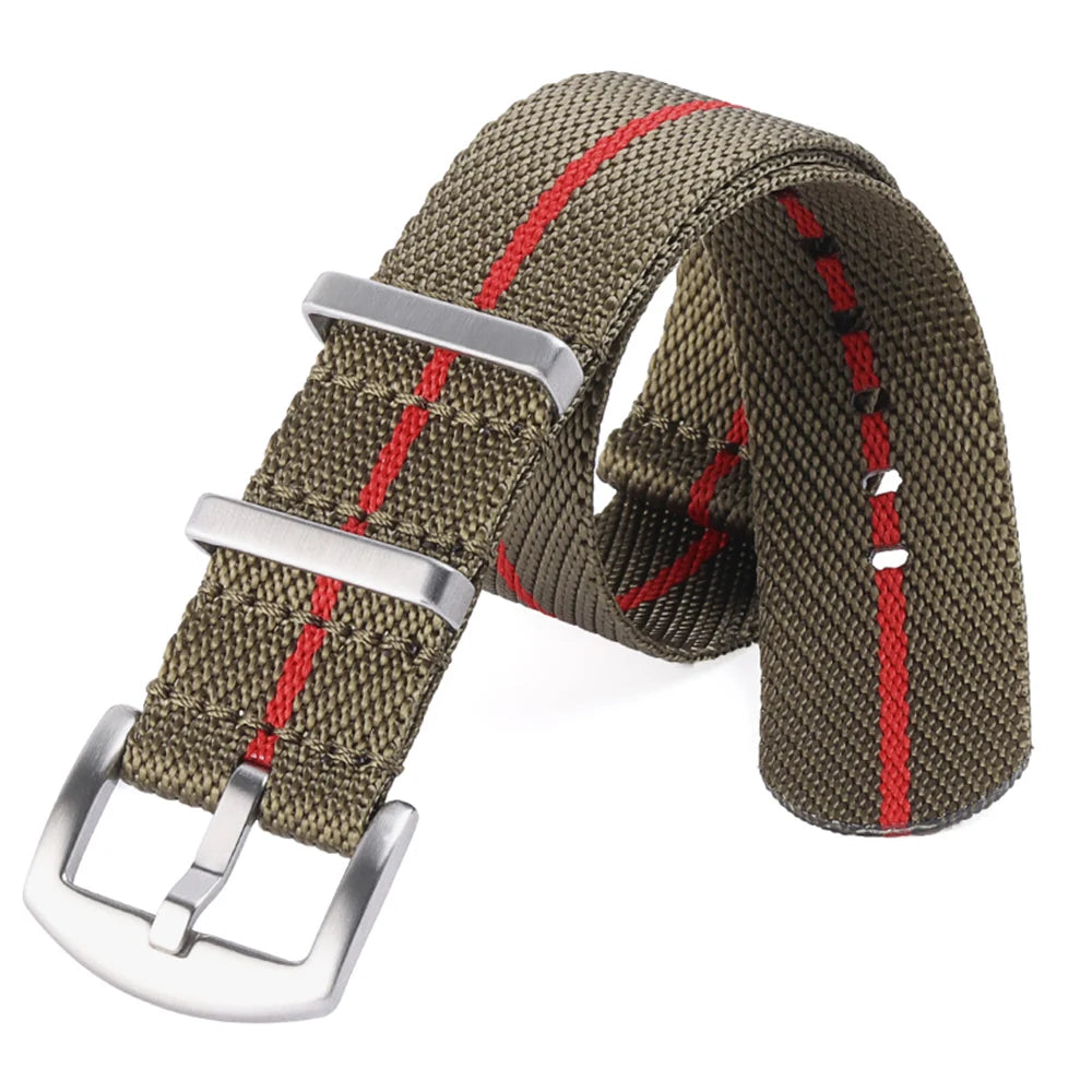 High Density Nylon Watchband for Omega Seamaster Premium Quality Bracelet for Rolex Waterproof Sweat-Proof 20mm 22mm Strap