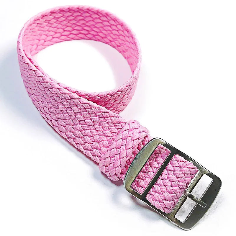 Fabric Woven Bracelet for Perlon14 16 18mm for Omega Seamaster007 20mm 22mm for Rolex for Tudor Watch Band Nylon Strap Wristband