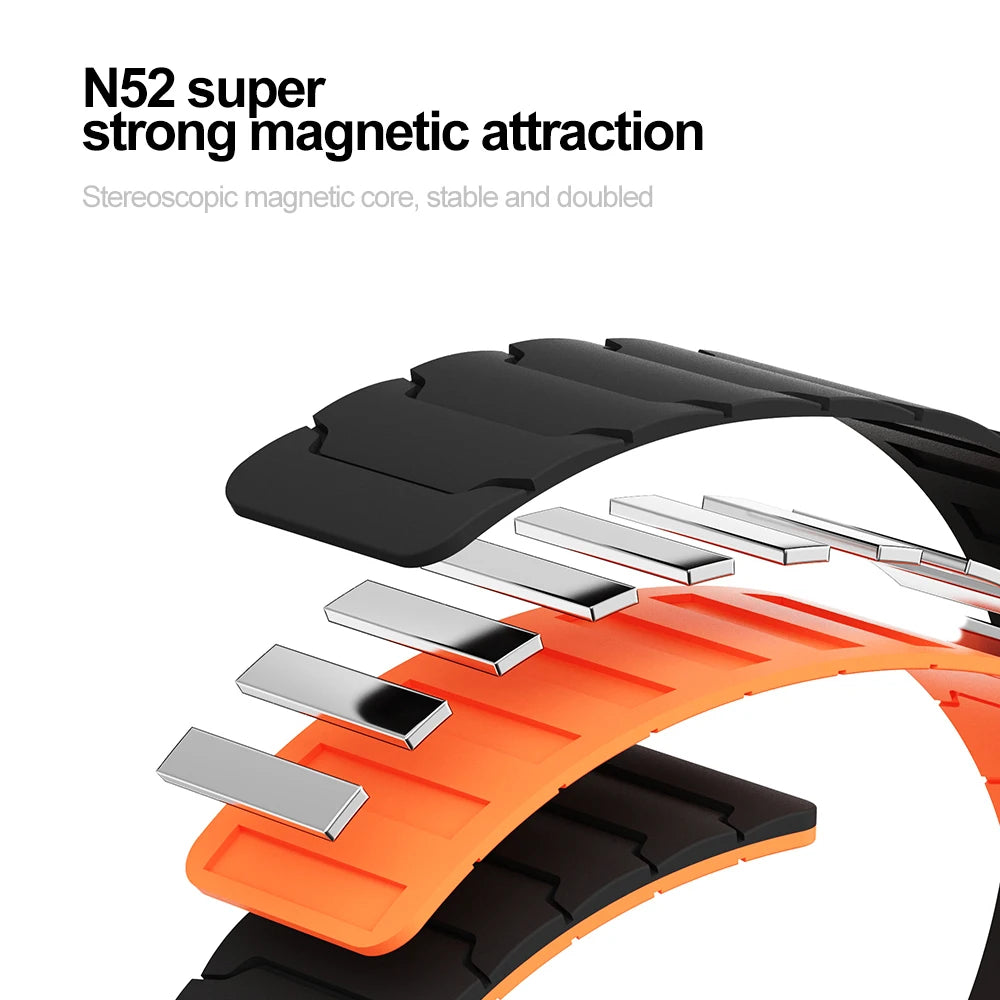 For Samsung Galaxy Watch Ultra Strap Magnetic Wristband Correa For Galaxy Watch Ultra 47mm Band Replaceable Watchband Accessory