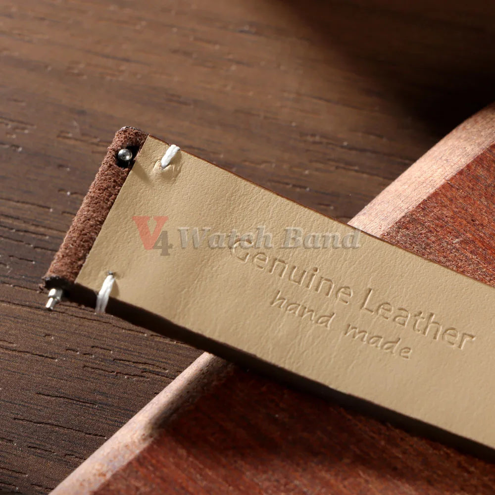 20mm 22mm High Quality Suede Cowhide Vintage Watch Strap Blue Brown Watchband Replacement Strap Watch Accessories Sport Bracelet