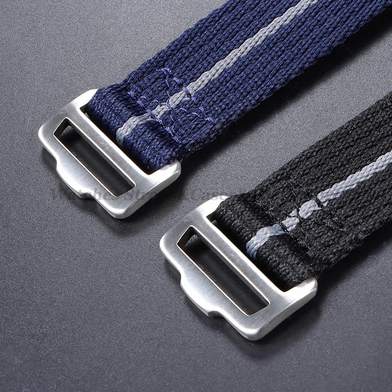 20mm 22mm Nylon Watch Strap for Tudor for Military Men's Sport Wrist Band for Seiko for Rolex Bracelet Replacement Canvas Bands