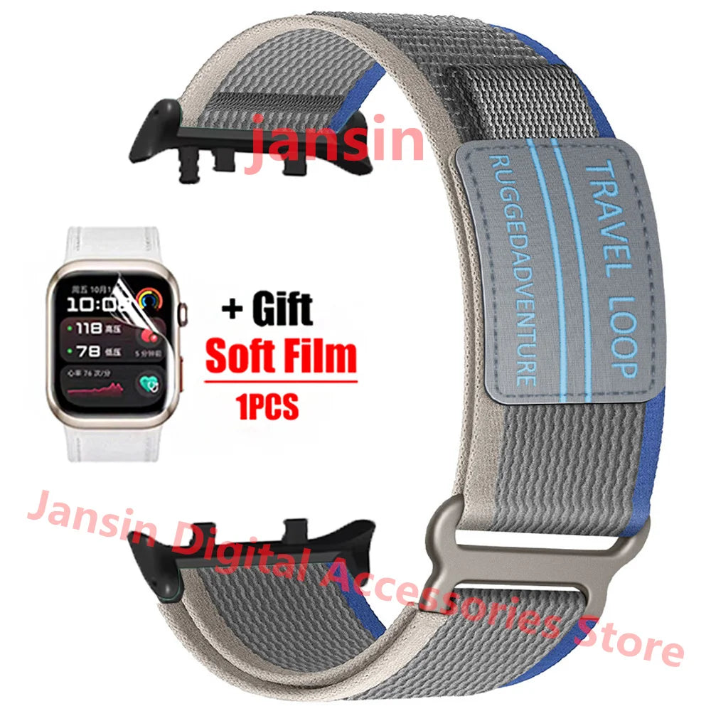 Nylon Loop Bracelet For Huawei Watch D2 Correa Sport Wristband For Huawei Watch D2 Strap Replaceable Soft Film Accessories