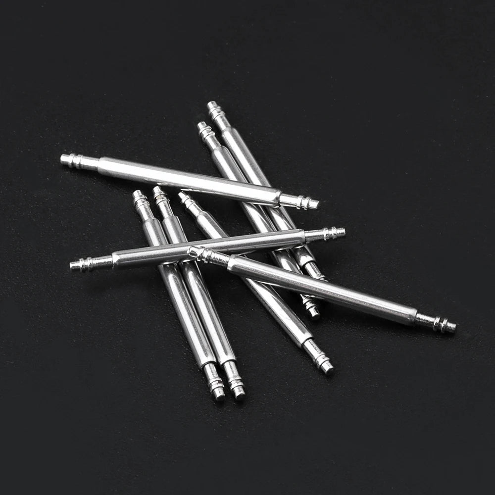20pcs Dia 1.5mm 1.8mm Watch Band Spring Bars Links Pin 12 14 16mm 18mm 19mm 21mm 24mm 26mm Stainless 20mm 22mm  Watch Spring Bar