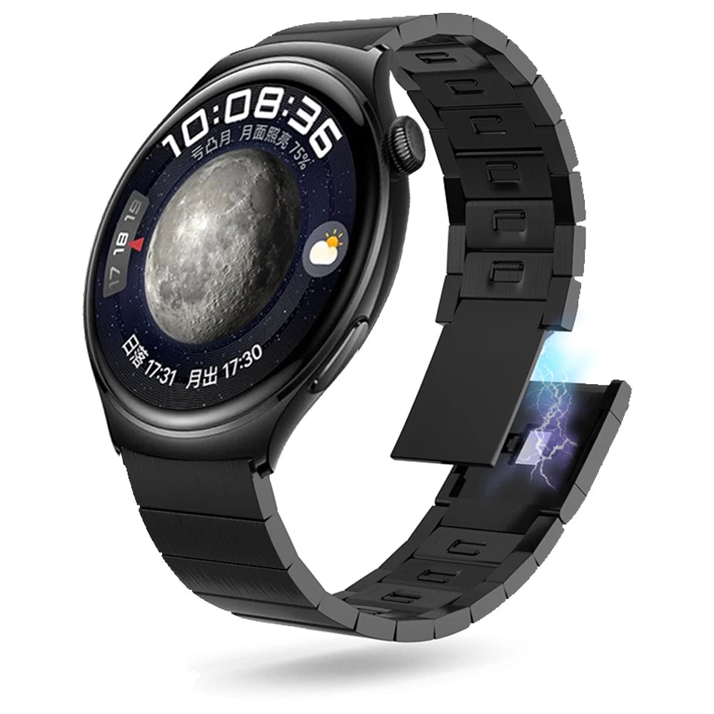 Metal Magnetic Band for Huawei Watch 4 Pro Stainless Steel Strap For Huawei Watch 4 Pro Luxury WatchBand Replacement Accessories