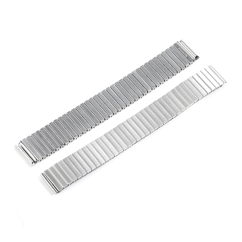 Metal Stainless Steel Elastic Stretch Watchband Expansion Strap for Huawei Watch GT2/3 Bracelet Accessories 14 16 18 20mm 22mm
