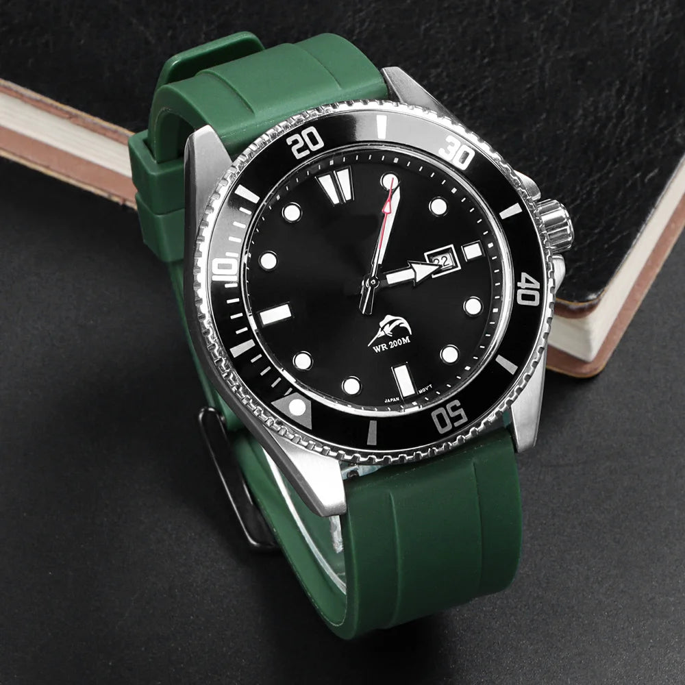 Quick Release Rubber Watch Strap for Citizen for Seiko20mm 22mm 24mm Premium Silicone Band for Omega Replace Bracelet for Tissot