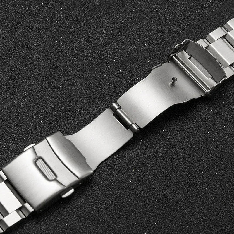 Metal Strap Stainless Steel Bracelet for Seiko Watch Luxury Buckle for SEIKO Wristband 19mm 21mm 25mm 18mm 20mm 22mm 24mm