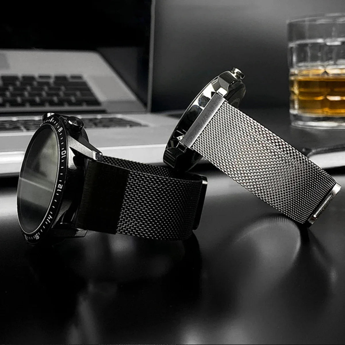 20mm 22mm 26mm Strap for Garmin Fenix 7X 6X 6pro 5X 5 3HR Tactix 7Pro Metal 0.6 Mesh Milanese Bracelet Quick Release Watch Band