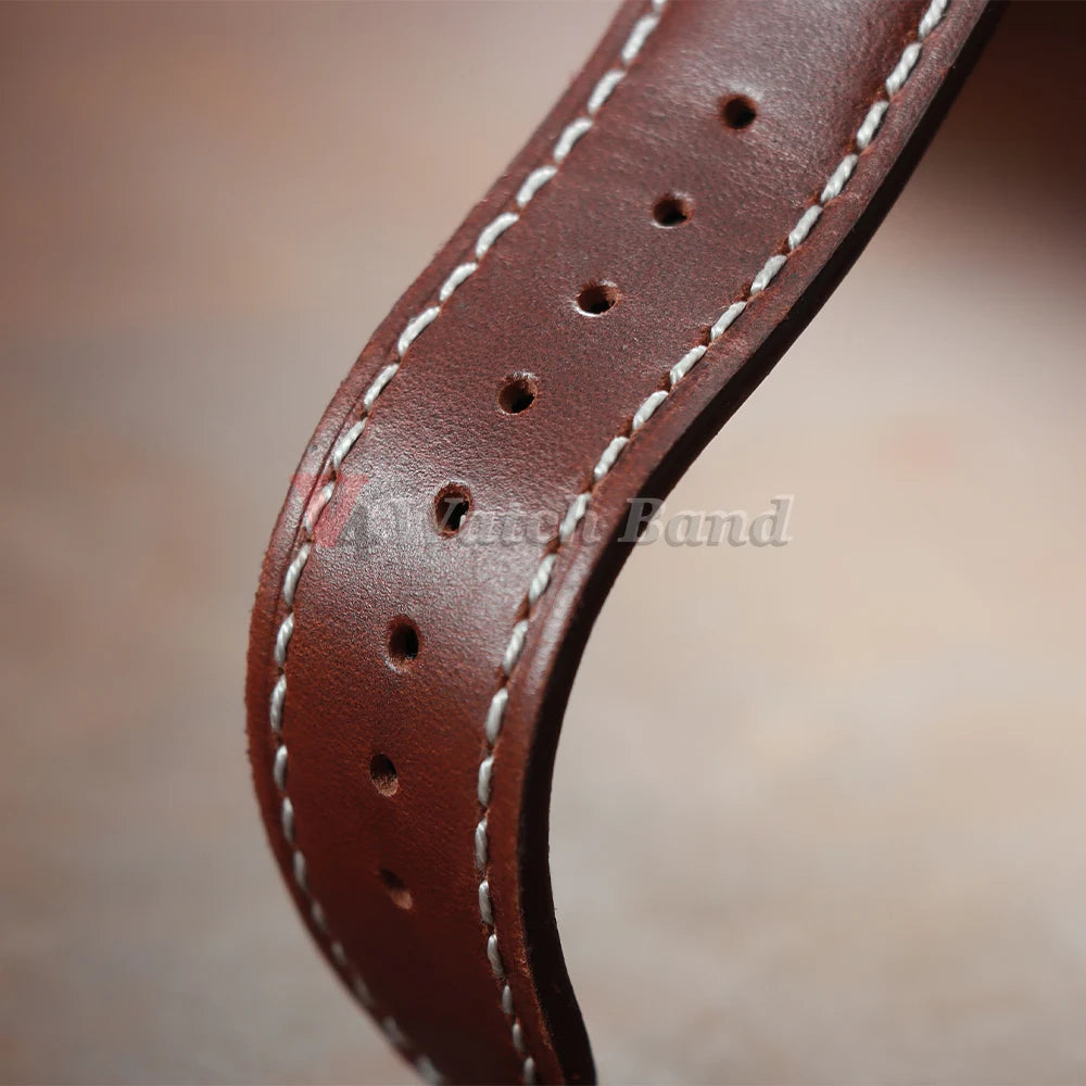 Retro Oil Wax Genuine Leather Watchband Quick Release Calfskin Strap for Seiko 18 20 22mm Wristband for Rolex Watch Accessories