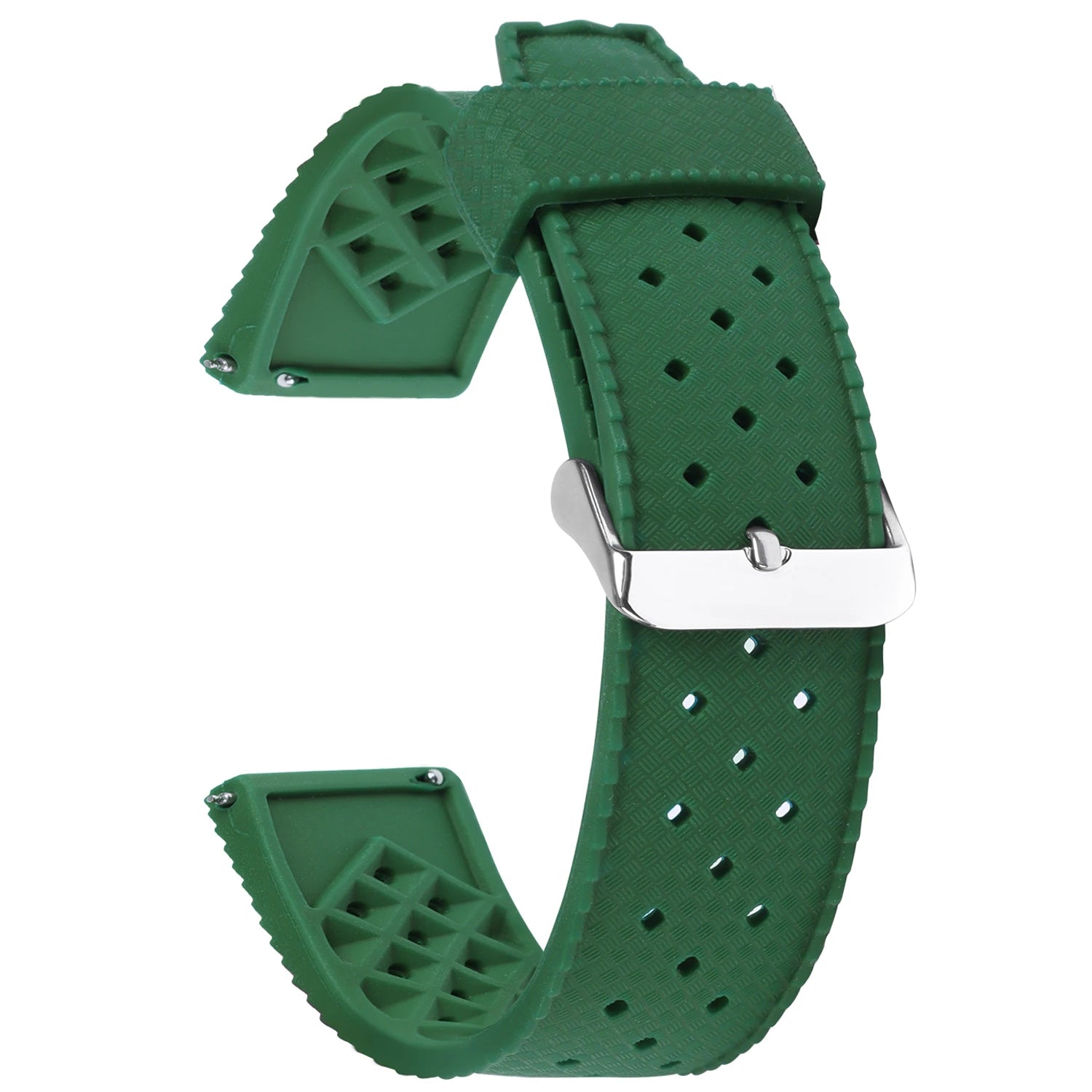 Tropic Strap for Seiko for Citizen for Oris Bracelst Tropical Silicone Strap Quick Release Watch Band 20mm 22mm