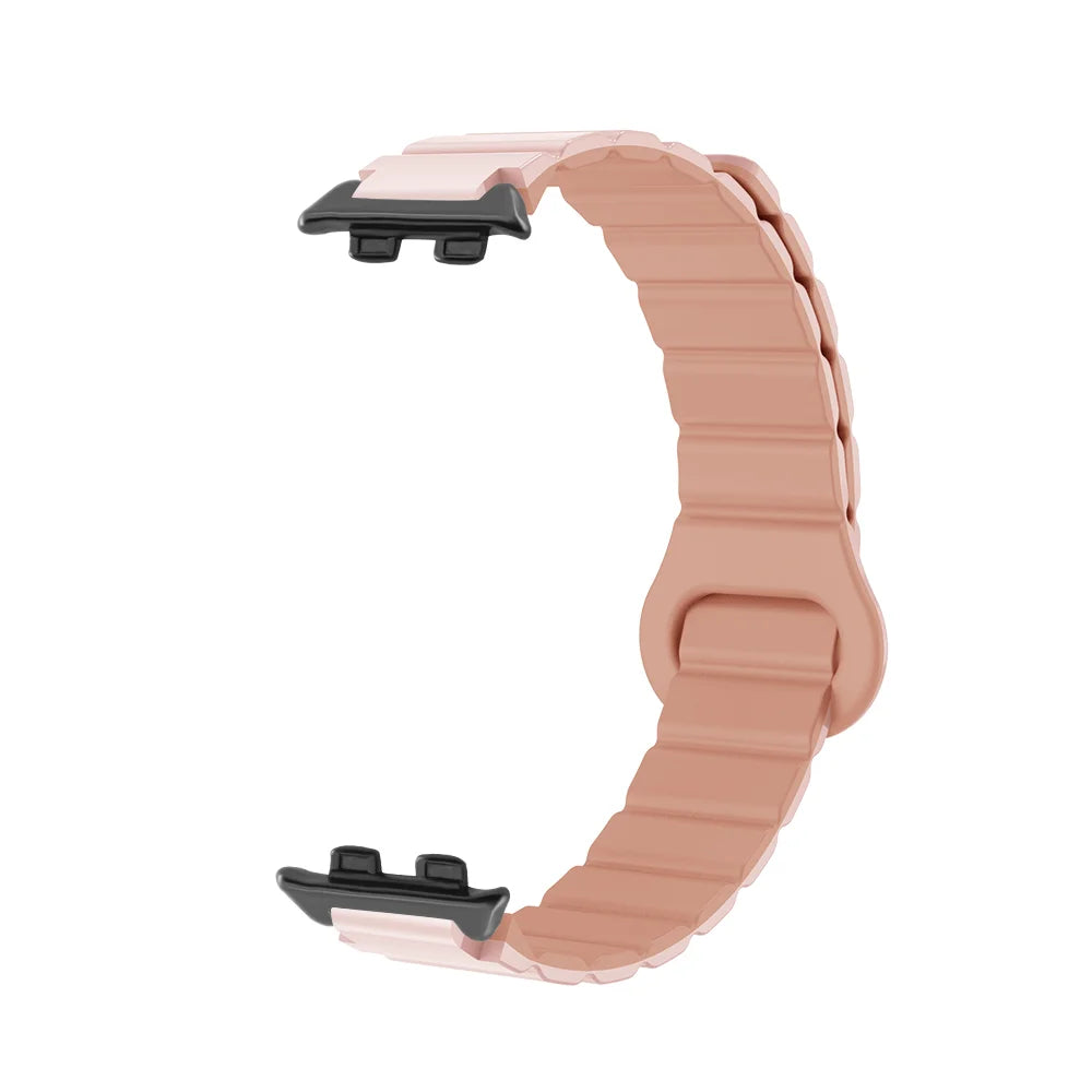Women Slim Strap For Huawei Band 9 Colorful Silicone Magnetic Bracelet For Huawei Band 8 Sport Wristband Correa Accessories