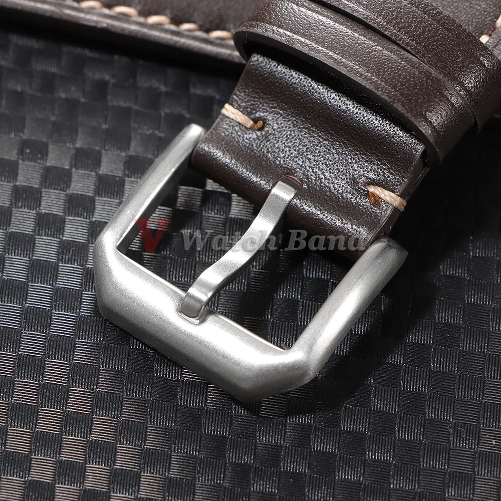 20mm 21mm Cowhide Watch Strap for IWC Pilot Portugieser Portofino Wristband Cowhide Bracelet Business Men Women WatchAccessories