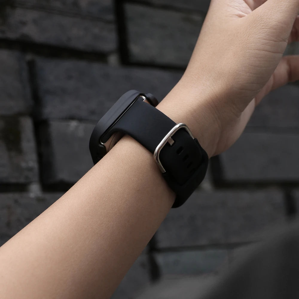 PC Cover Band For Apple Watch Series 10 42 46mm Ultra 49mm Strap Protector Case Smartwatch Accessory For Iwatch 9 8 41 44 45mm