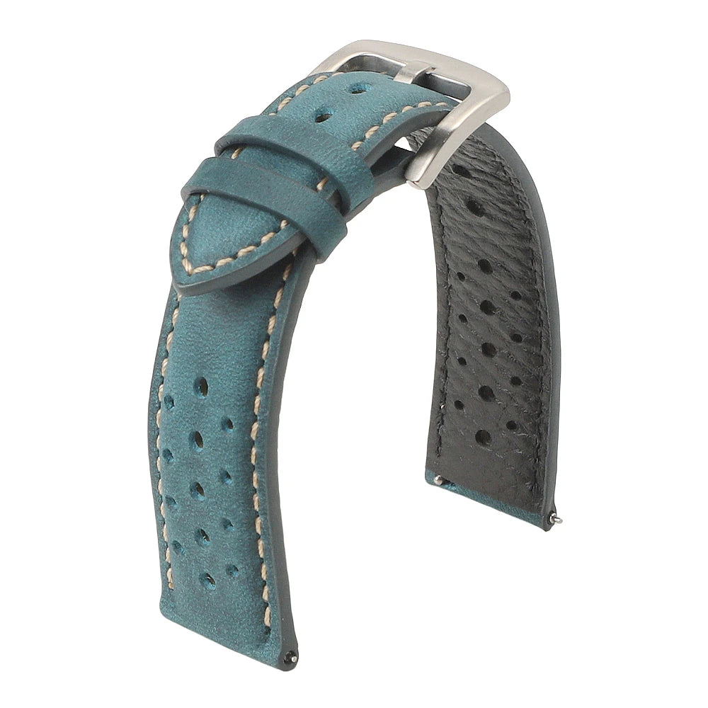 Genuine Cowhide Leather Strap for Samsung Galaxy Watch 6 5  Breathable Retro Wristband for Seiko 18mm 19mm 20mm 22mm Watchband