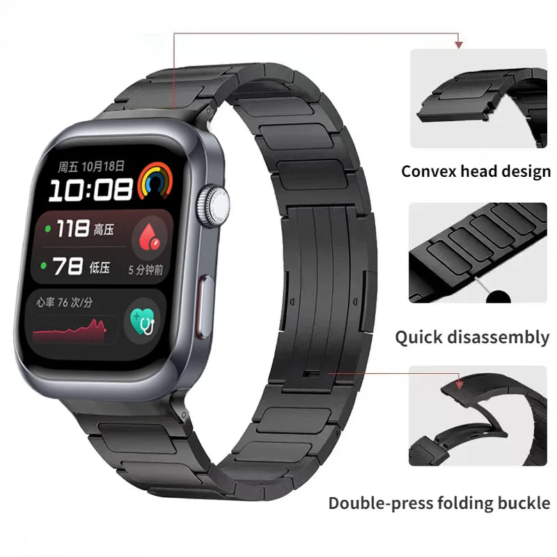 Titanium Strap For Huawei Watch D2 Correa Business Bracelet Wristband For Huawei Watch D2 Stainless Steel Watchband Metal Band