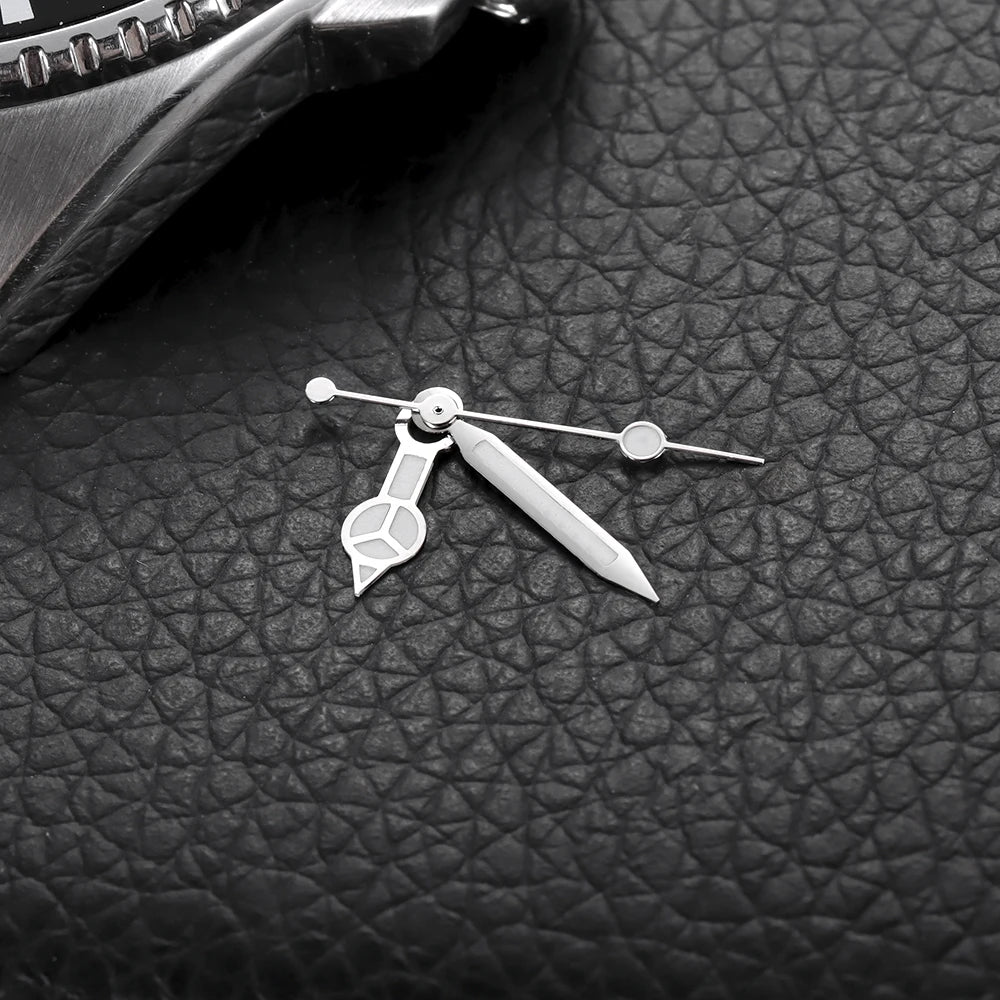 NH35 Silver Submariner Hands Nh35 Lumen Pointer Mercedes Diver Hands for Seiko Watches Replacement Part NH35 NH36 4R 7S Hands