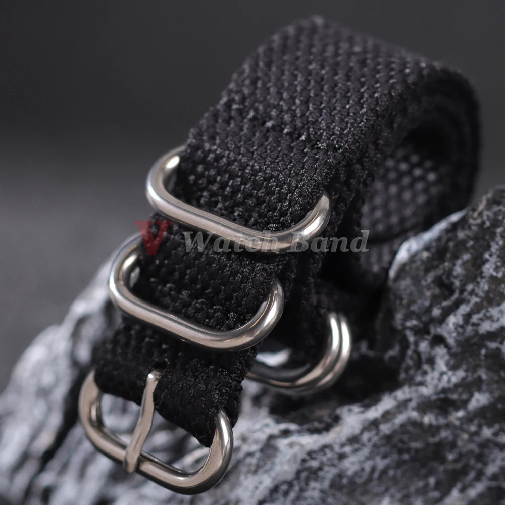 20mm 22mm High Quality Nylon Watch Strap Brown Military Army Green Band Casual Watchband Army Sport Bracelet Replacement Belt