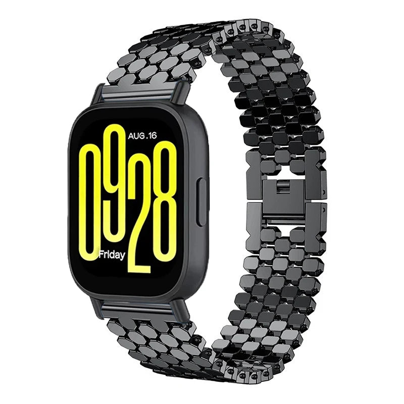 Metal Correa For Redmi Watch 5 Active/Lite Strap Stainless Steel Wristband 22mm Bracelet For Huawei GT5 46mm GT2e Watchband