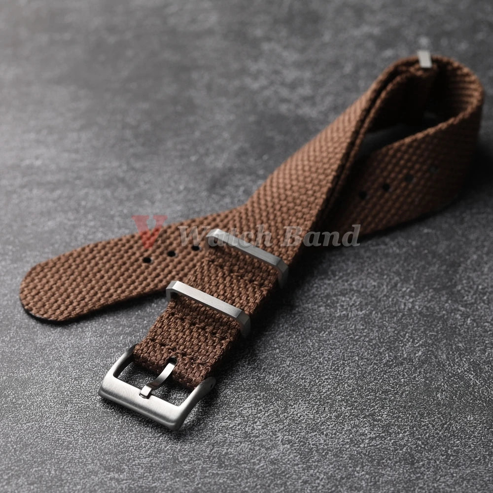 New Nylon Cotton Straps 20mm 22mm Soft Watchband for Seiko Military Braid Wristband Sport Retro Bracelet for Omega Seamaster 007