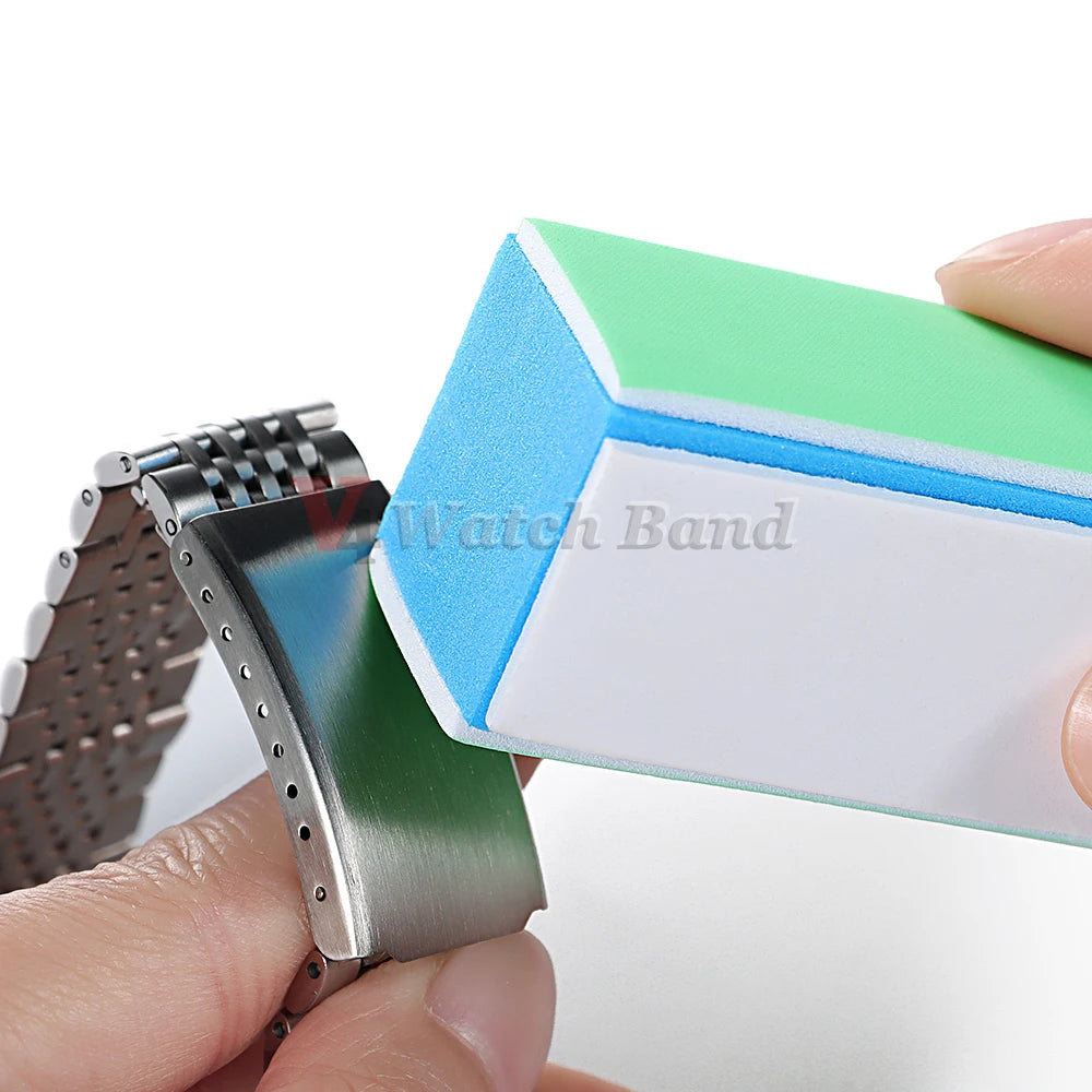 1/2/4pcs Watch Cleaner Rod for Watchmaker Accessories Tools 4 Sides Mesh Polishing Files Wrist Watch Parts Cleaning Polish Tools