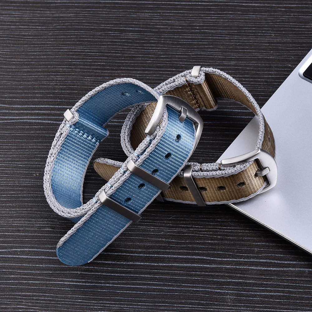 High Density Nylon Watchband for Omega Seamaster Premium Quality Bracelet for Rolex Waterproof Sweat-Proof 20mm 22mm Strap