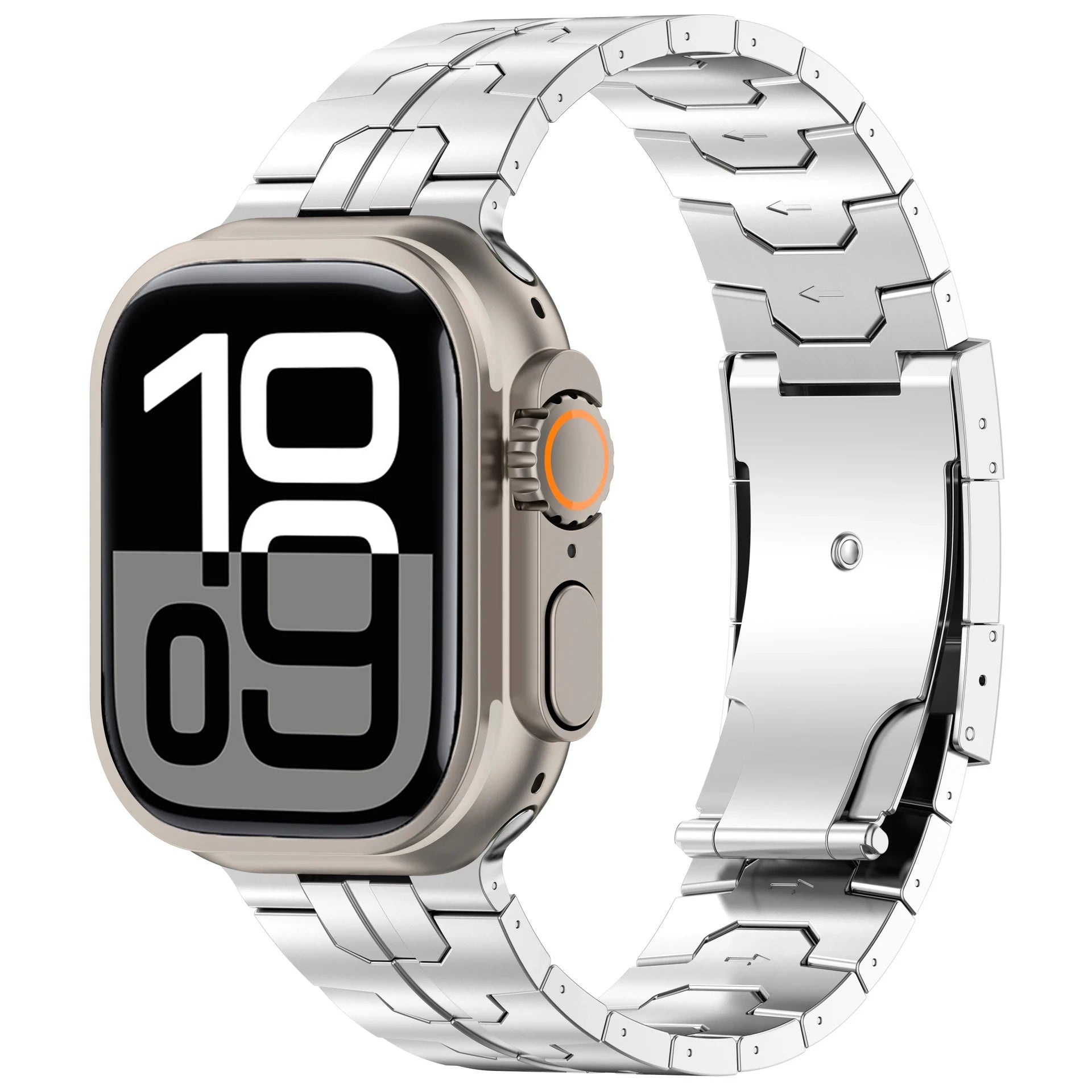 Titanium Strap For Apple Watch 10 11 46mm 42mm Business Wristband Bracelet For Iwatch 10 11 9 8 Ultra3 49mm 44/42/45mm Wristband