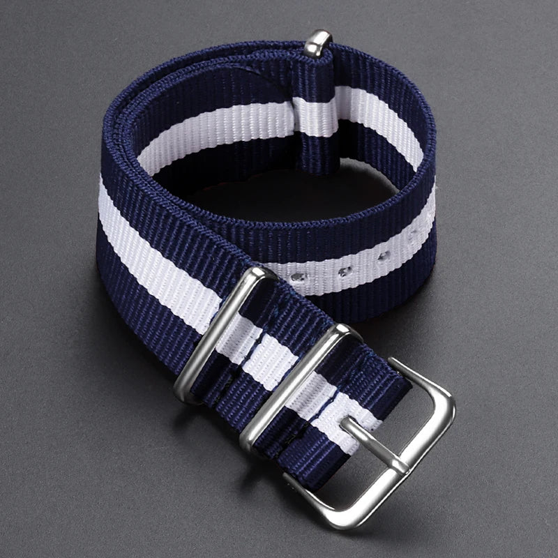 Nylon Watch Band for Omega 20mm 22mm 18mm Strap for Seiko Skx Turtle Military Watchband for Rolex Oyster Army Sport Bracelet