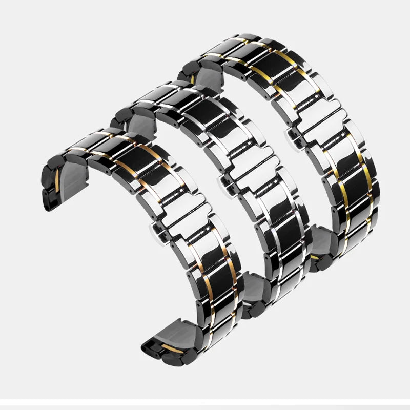 Ceramics Bracelet For Huawei Watch GT6pro 46mm GT5/6/4/3 46mm Strap 22mm Correa For CMF Watch Pro 2 3 By Nothing Watch Accessory