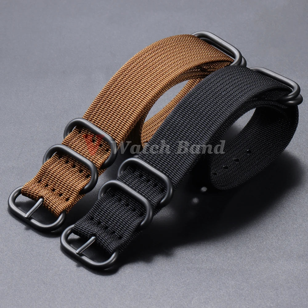 High Quality Durable Nylon Watch Band for Omega Strap for Seiko Military Casual Bands Replace Army Sport Bracelet 20mm 22mm 18mm