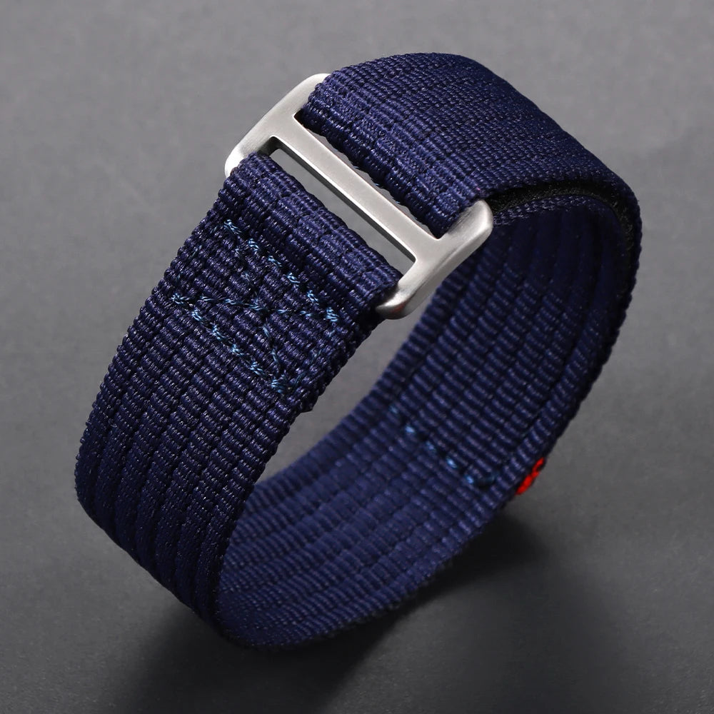 20mm 22mm Nylon Strap for Seiko for Tudor Hook and Loop Fastener Watch Band Men Military Sport WristBracelet for Omega for Rolex